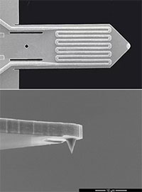 适用于真空系统的主动式原子力显微镜图2